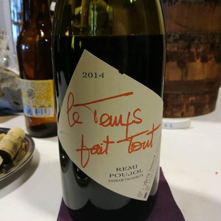 Le Temps Fait Tout (rouge) - Le Temps Fait Tout - Rémi Poujol 