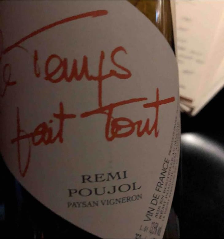 Le Temps Fait Tout (rouge) - Le Temps Fait Tout - Rémi Poujol 