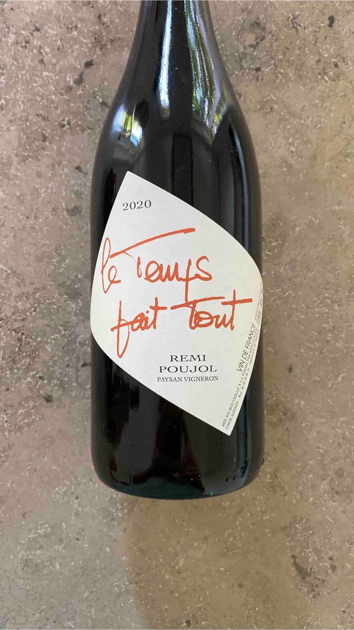 Le Temps Fait Tout (rouge) - Le Temps Fait Tout - Rémi Poujol 