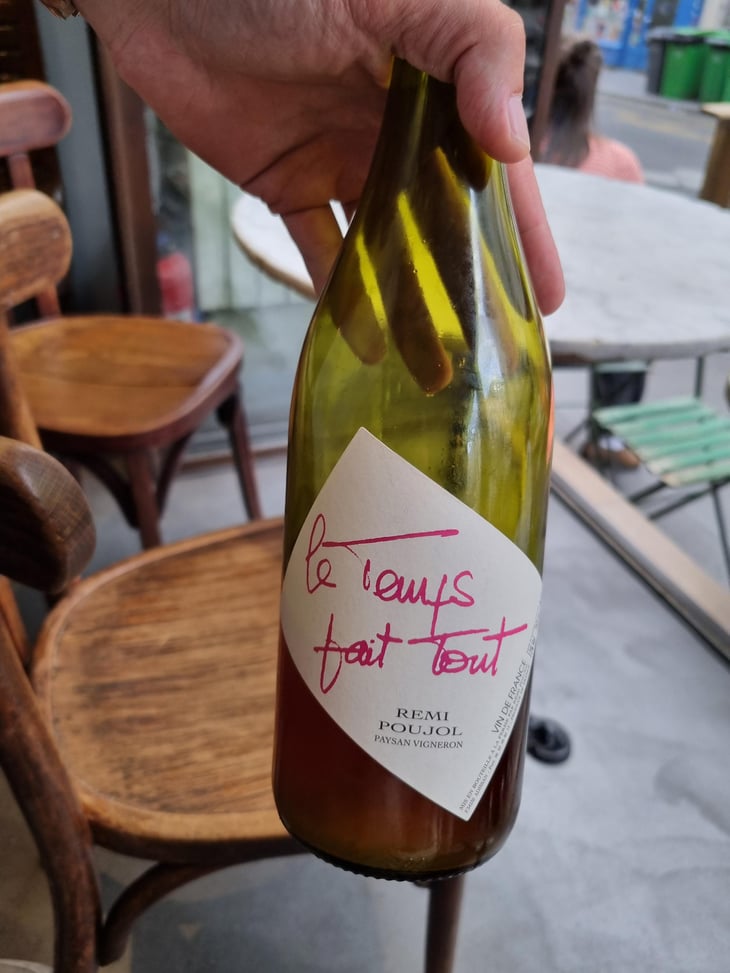 Le Temps Fait Tout (rouge) - Le Temps Fait Tout - Rémi Poujol 