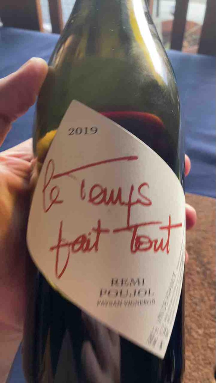 Le Temps Fait Tout (rouge) - Le Temps Fait Tout - Rémi Poujol 
