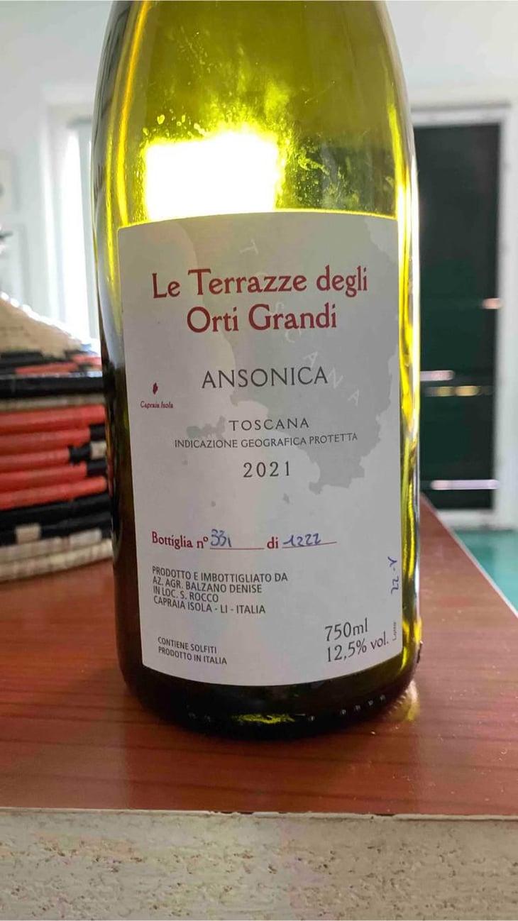 Le Terrazze Degli Orti Grandi - Isola Di Capraia - Azienda Agricola Balzano Denise -2021
