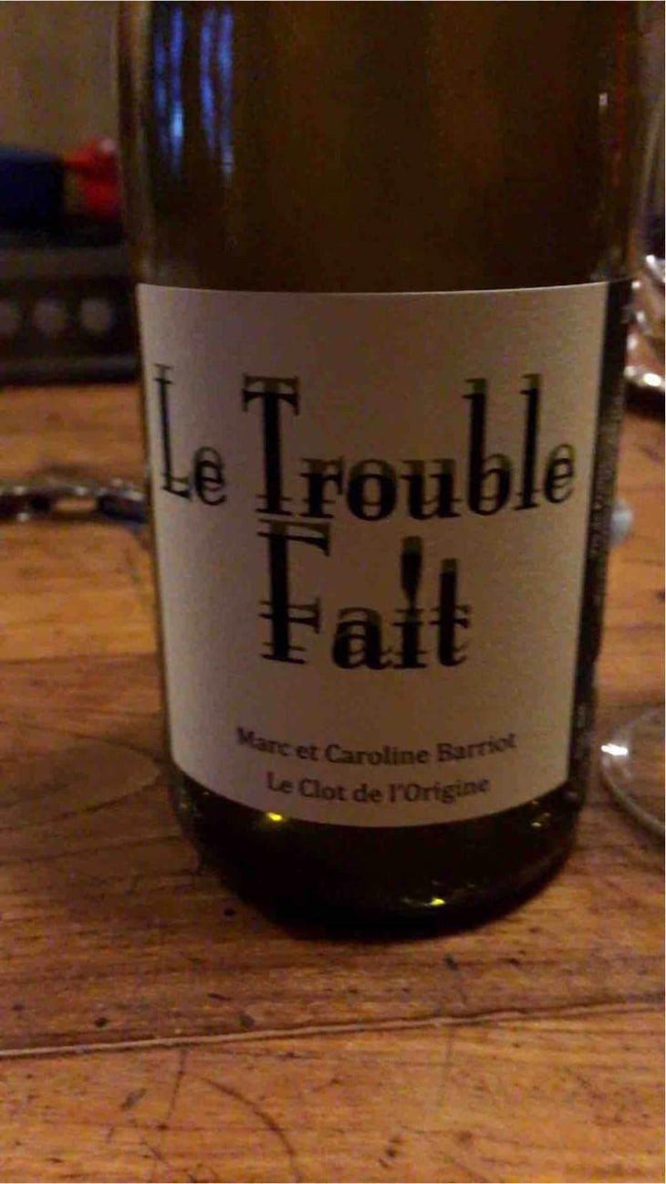 Le Trouble Fait - Clot de l'Origine - Marc & Caroline Barriot 