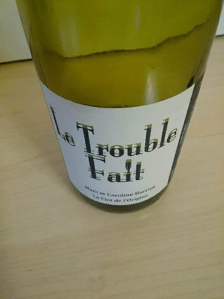 Le Trouble Fait - Clot de l'Origine - Marc & Caroline Barriot 