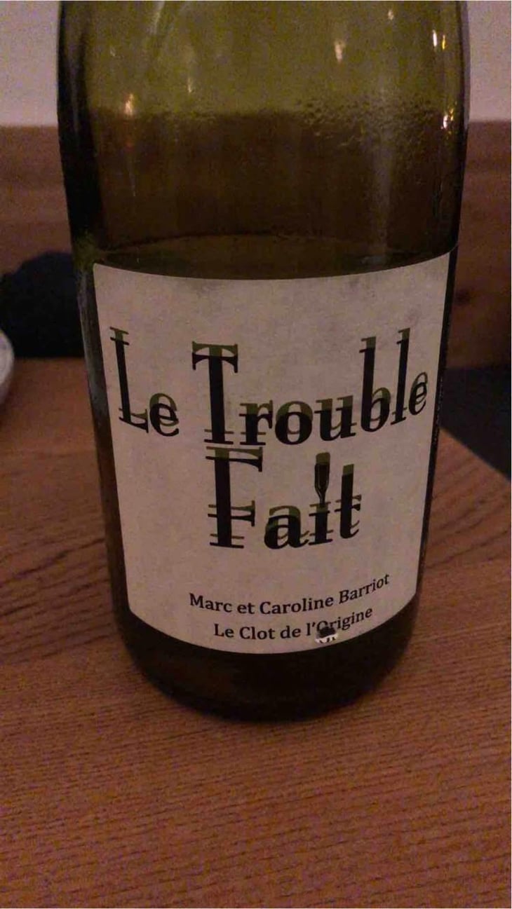 Le Trouble Fait - Clot de l'Origine - Marc & Caroline Barriot 