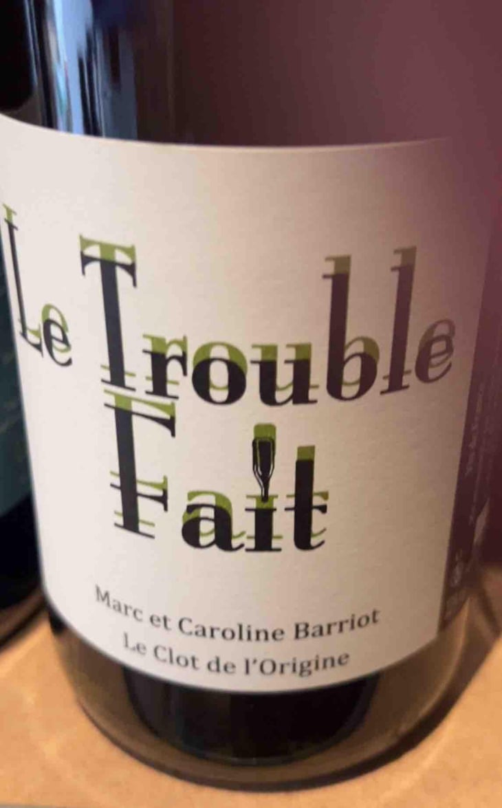 Le Trouble Fait - Clot de l'Origine - Marc & Caroline Barriot 