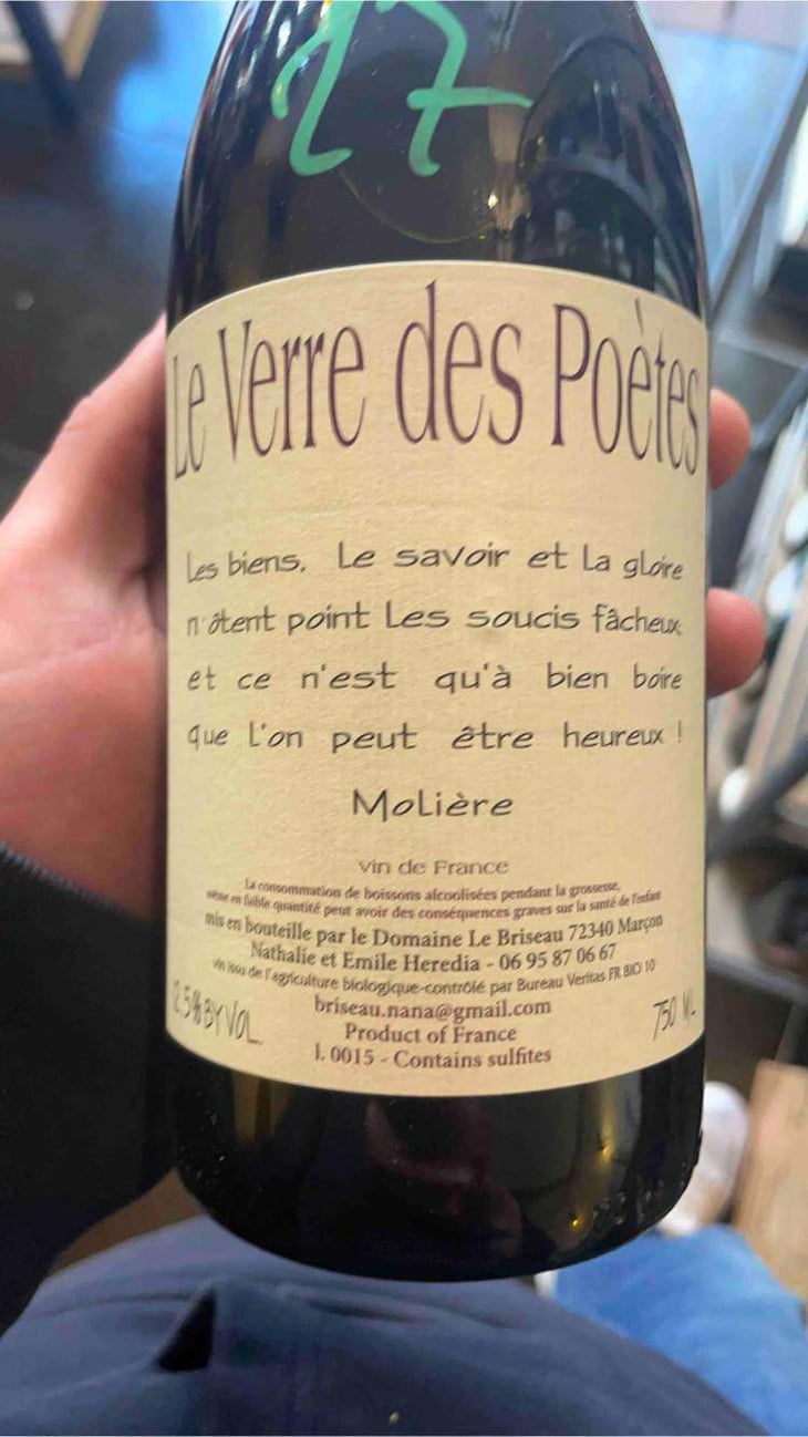 Le Verre des Poètes - Domaine de Montrieux (sold) - Emile Hérédia (sold) 