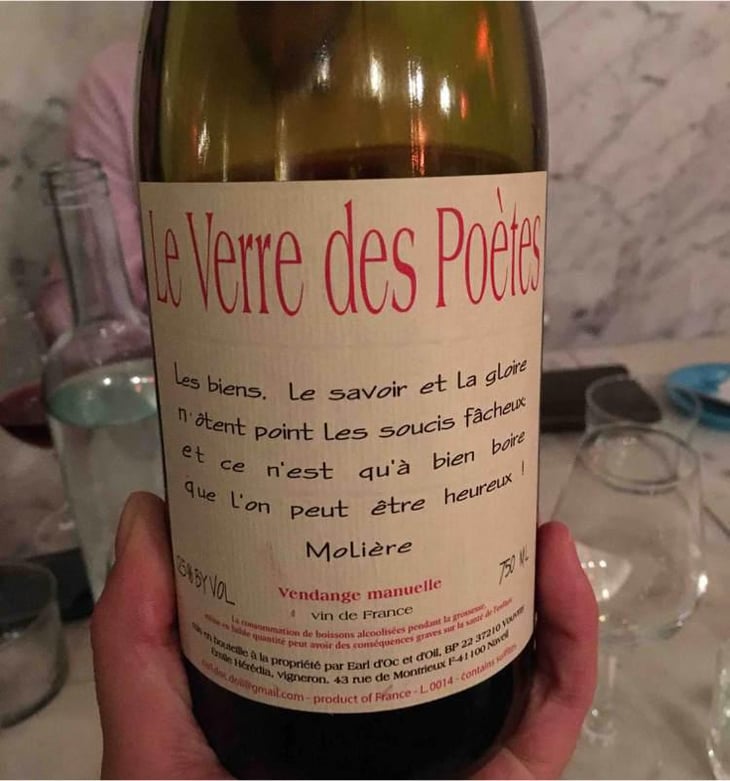 Le Verre des Poètes - Domaine de Montrieux (sold) - Emile Hérédia (sold) 
