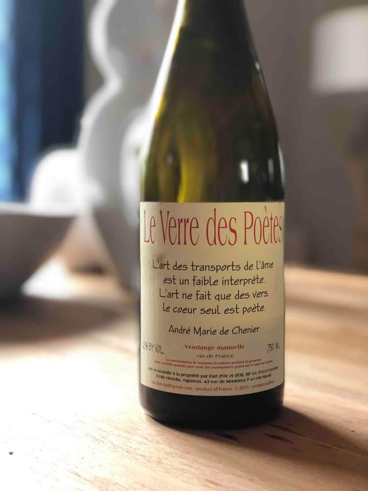 Le Verre des Poètes - Domaine de Montrieux (sold) - Emile Hérédia (sold) 