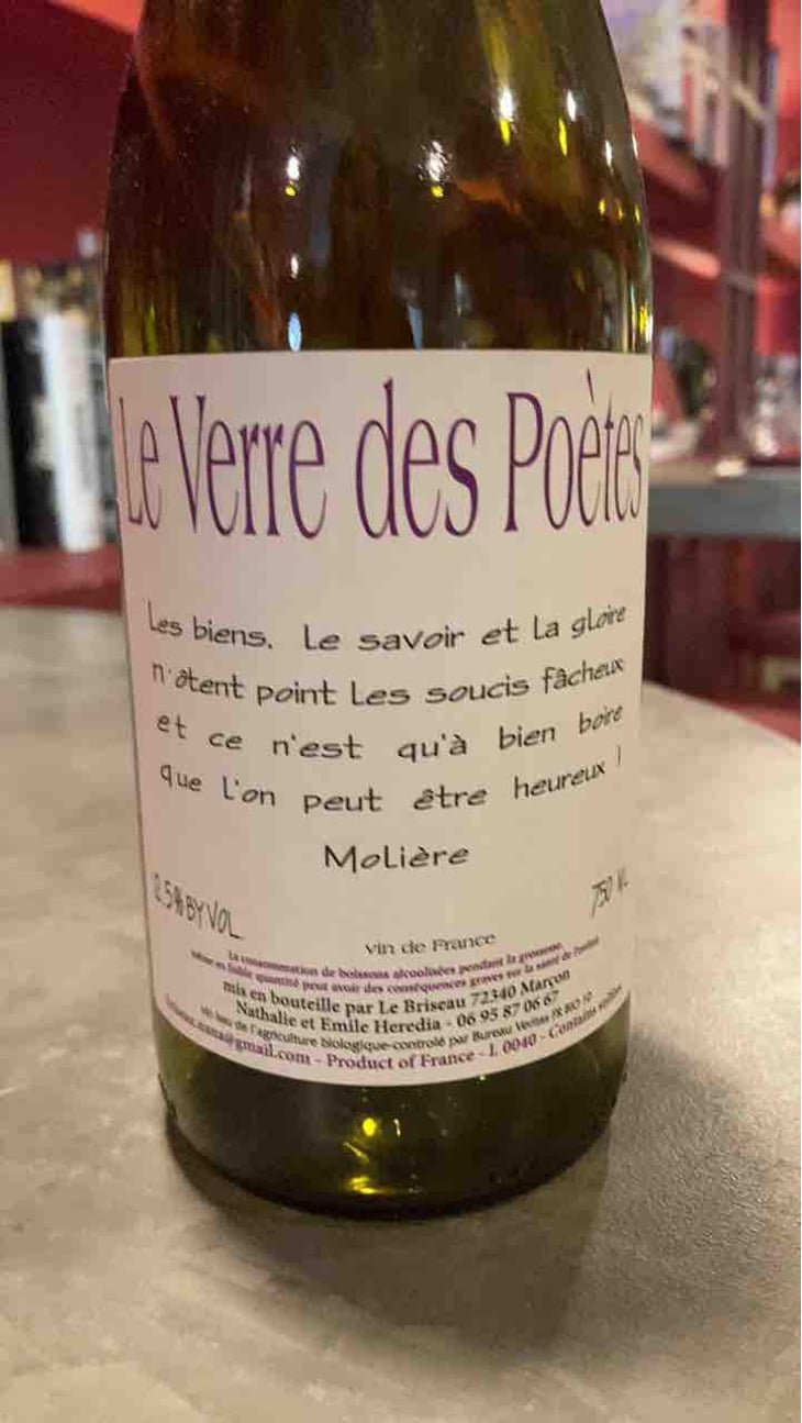 Le Verre des Poètes - Domaine de Montrieux (sold) - Emile Hérédia (sold) 