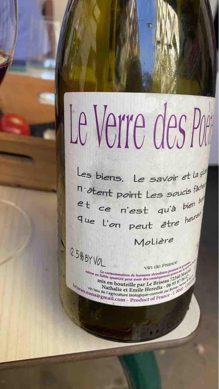 Le Verre des Poètes - Domaine de Montrieux (sold) - Emile Hérédia (sold) 