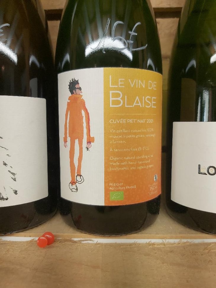 Le vin de Blaise - Cuvée Pét'Nat - Le Vin de Blaise - Stéphanie Rougnon -2021