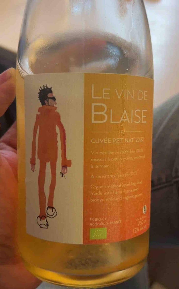 Le vin de Blaise - Cuvée Pét'Nat - Le Vin de Blaise - Stéphanie Rougnon -2021