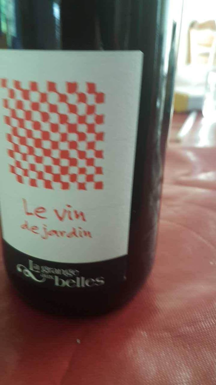 Le Vin de Jardin - La Grange aux Belles - Marc Houtin, Julien Bresteau et Gérald Peau 