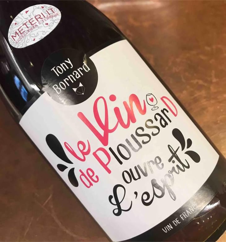 Le Vin de PloussarD ouvre L'esprit - Domaine Bornard - Tony Bornard 