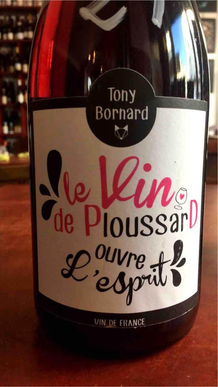 Le Vin de PloussarD ouvre L'esprit - Domaine Bornard - Tony Bornard 