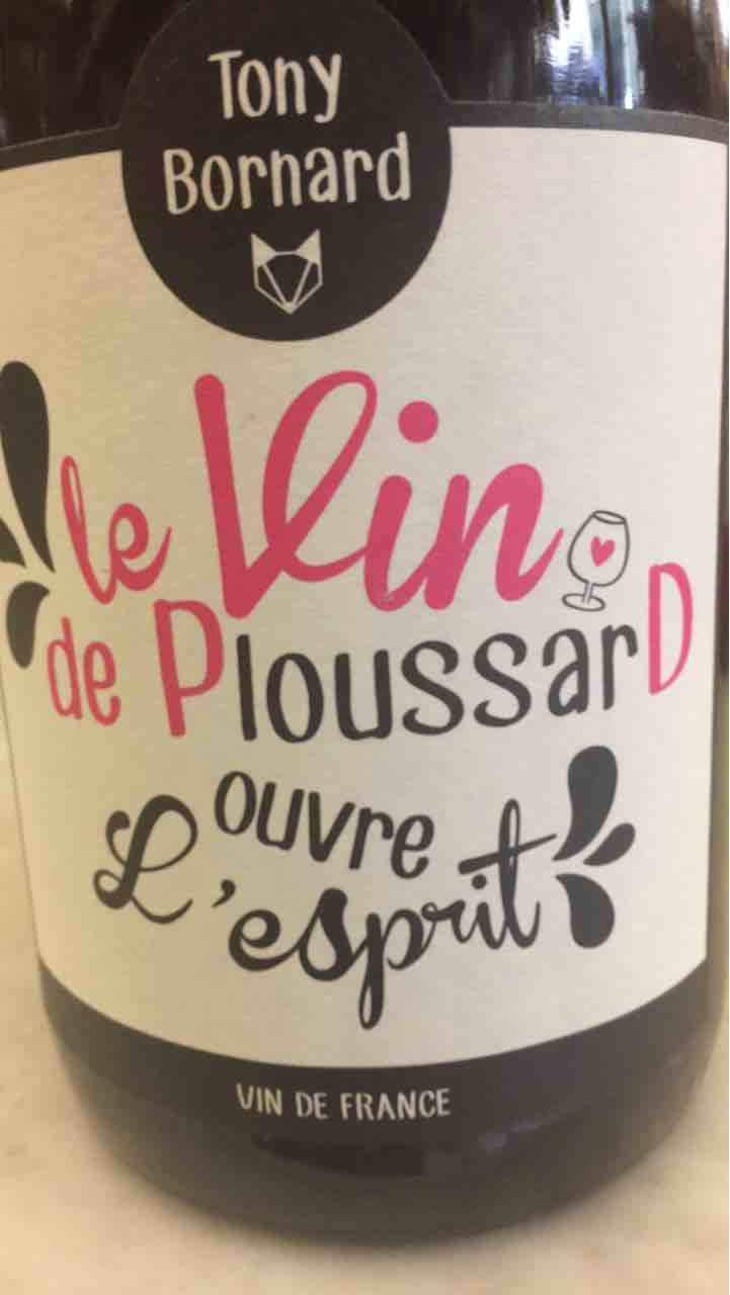 Le Vin de PloussarD ouvre L'esprit - Domaine Bornard - Tony Bornard 