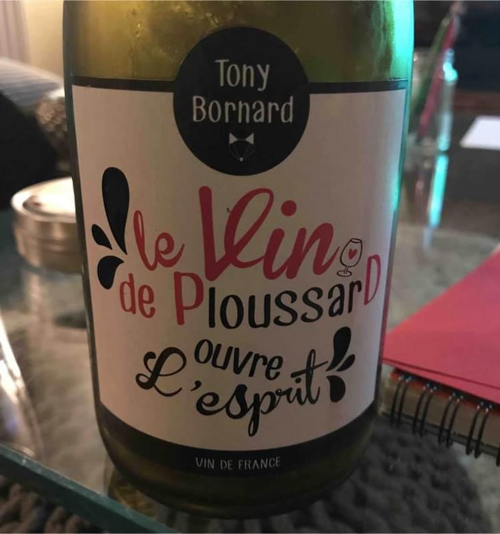 Le Vin de PloussarD ouvre L'esprit - Domaine Bornard - Tony Bornard 