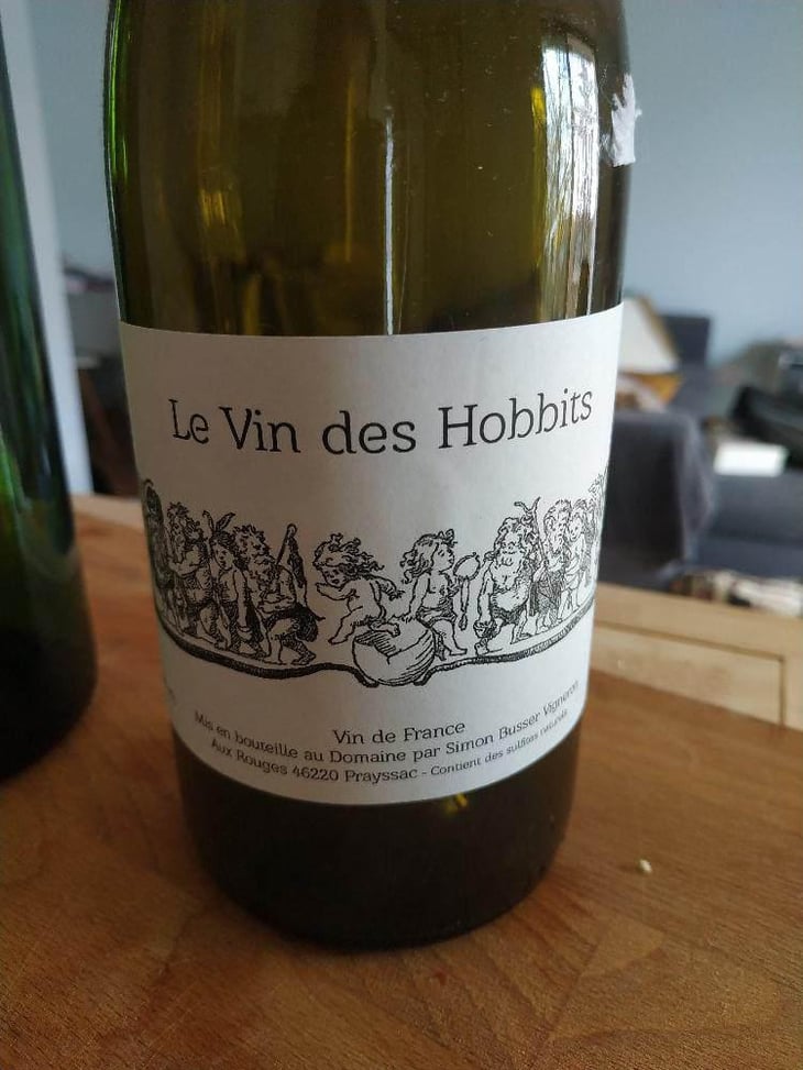 Le Vin Des Hobbits - Aux Rouges - Simon Busser 