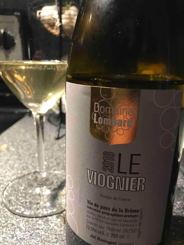 Le viognier - Domaine Lombard - Jonathan Alméras & Pauline Sapet 