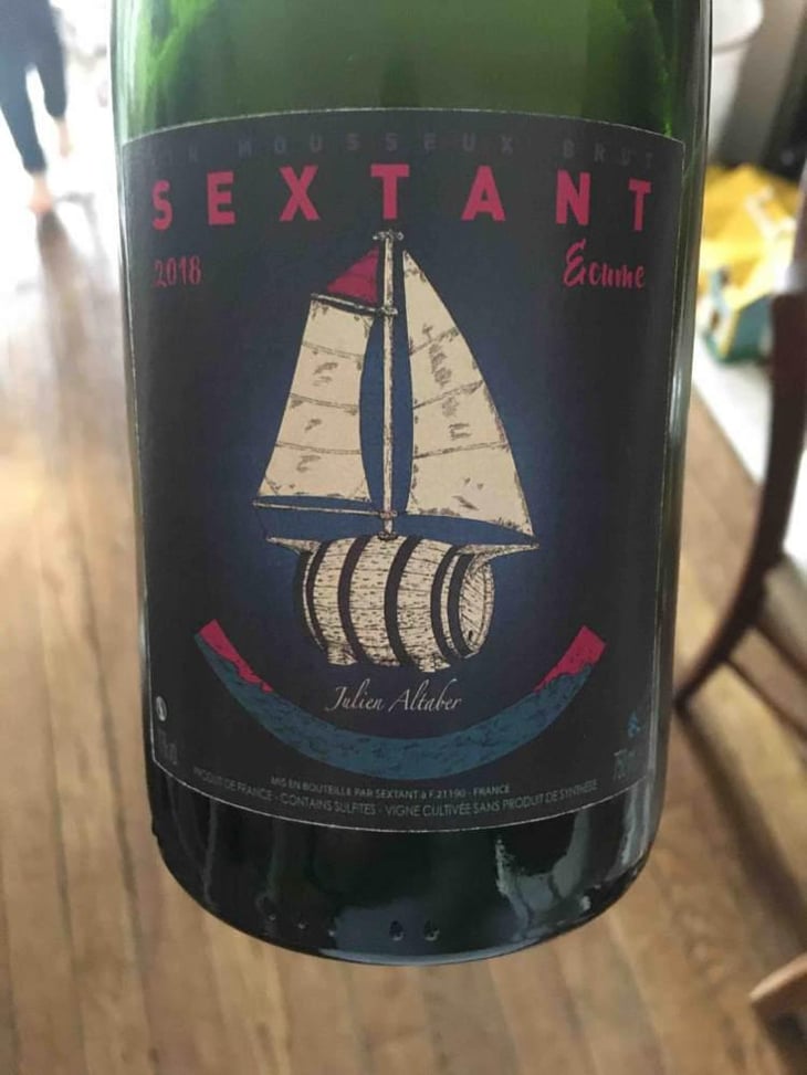 L'Écume Vin Mousseux Extra Brut - Sextant - Julien Altaber & Carole Schwab 