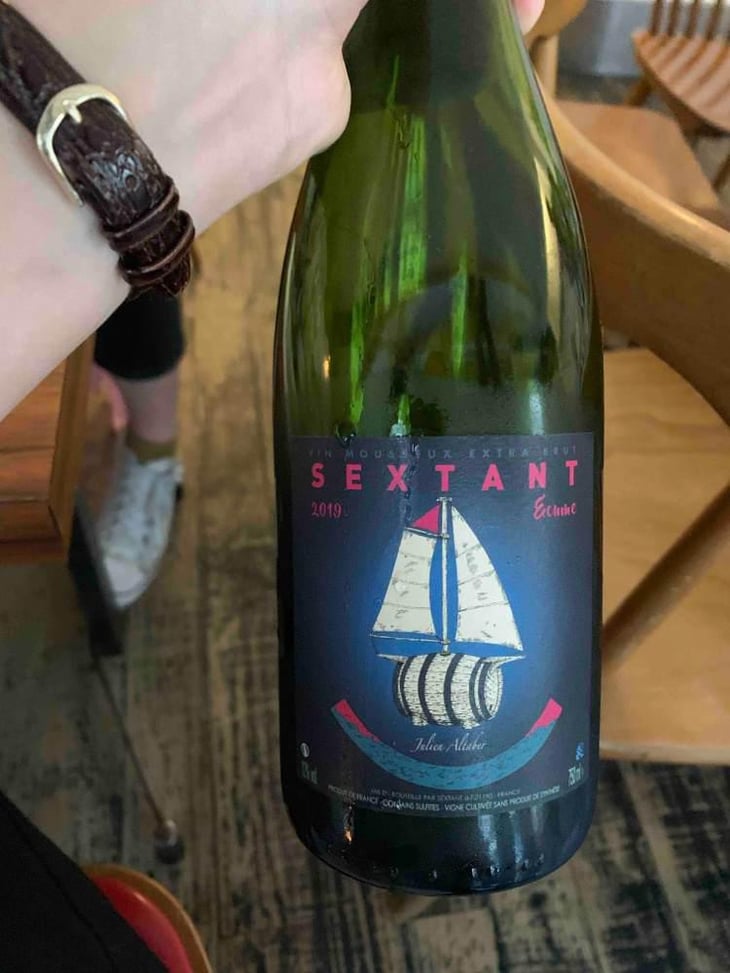 L'Écume Vin Mousseux Extra Brut - Sextant - Julien Altaber & Carole Schwab 