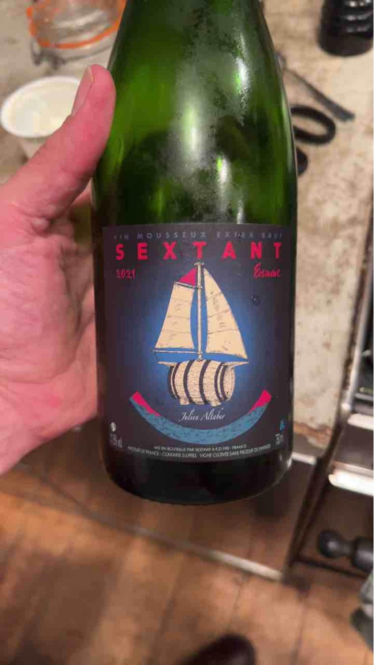 L'Écume Vin Mousseux Extra Brut - Sextant - Julien Altaber & Carole Schwab 