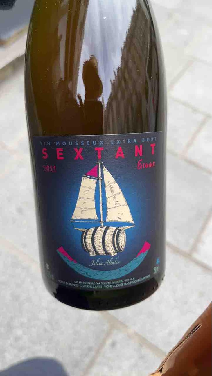 L'Écume Vin Pétillant Brut - Sextant - Julien Altaber & Carole Schwab 