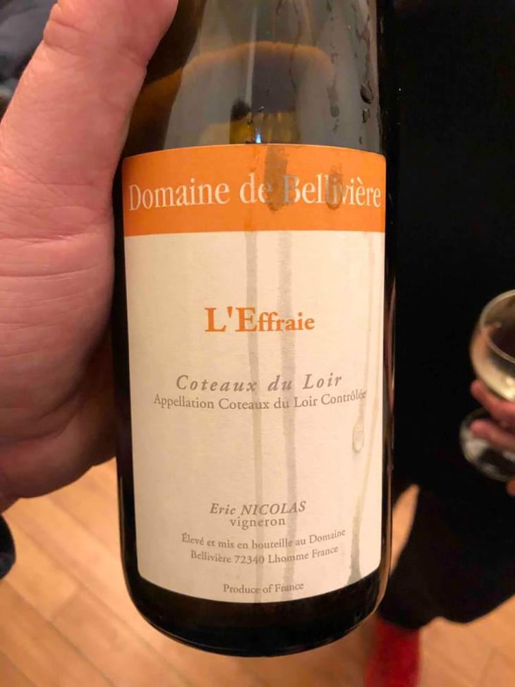 L'Effraie - Domaine de Bellivière - Clement et Laure Anne Nicolas 