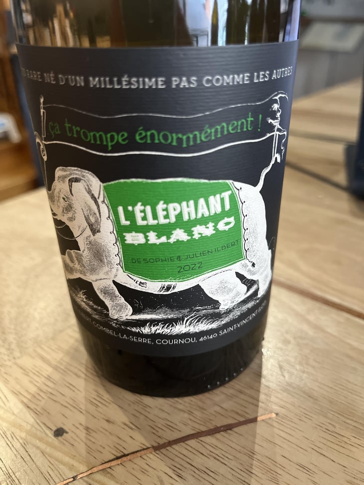 L'Éléphant Blanc - Château Combel La Serre - Sophie & Julien Ilbert 