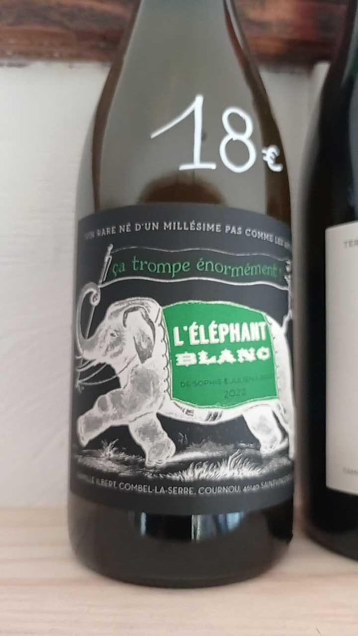 L'Éléphant Blanc - Château Combel La Serre - Sophie & Julien Ilbert 
