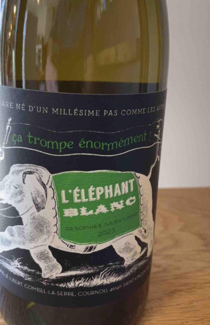 L'Éléphant Blanc - Château Combel La Serre - Sophie & Julien Ilbert 
