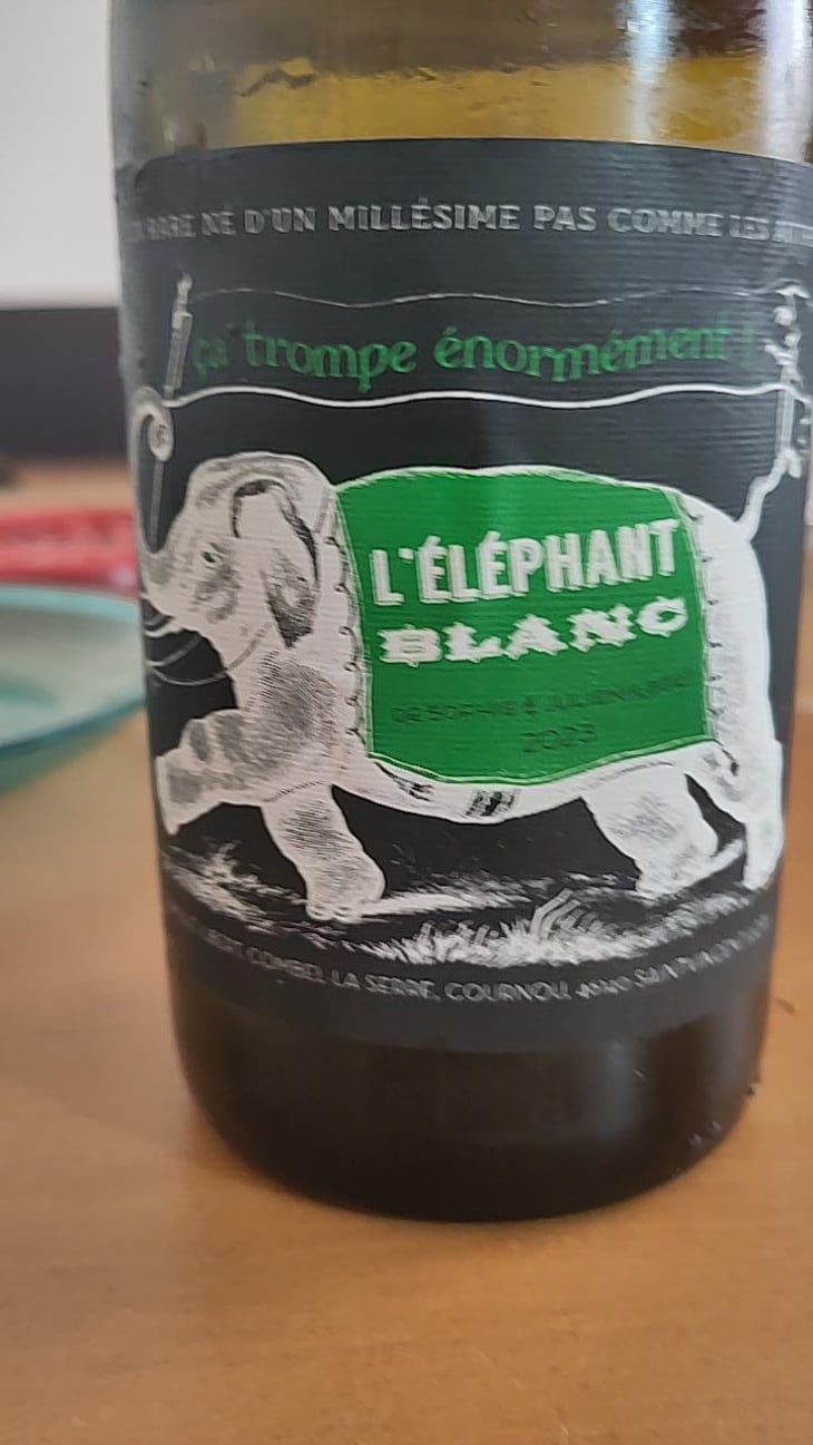 L'Éléphant Blanc - Château Combel La Serre - Sophie & Julien Ilbert 