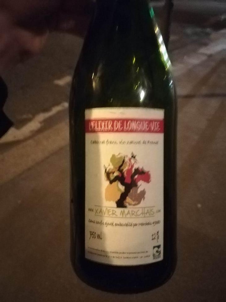 L'Elixir de Longue Vie - Le Vin à Poil ! - Xavier Marchais 