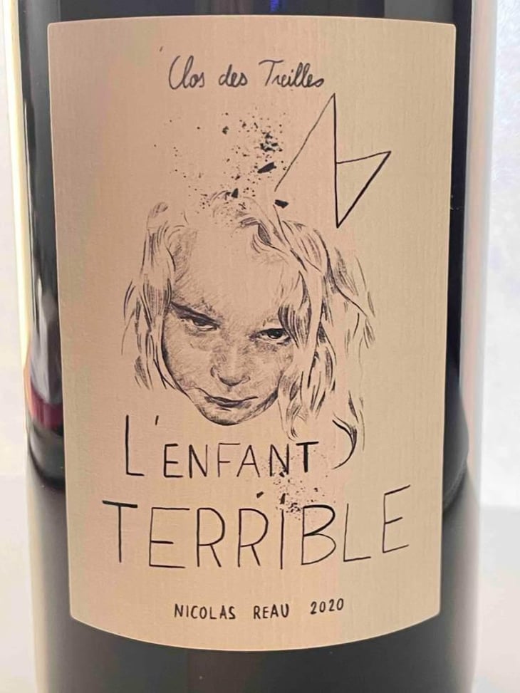 L'Enfant Terrible (2017 label) - Le Clos des Treilles - Nicolas Reau 