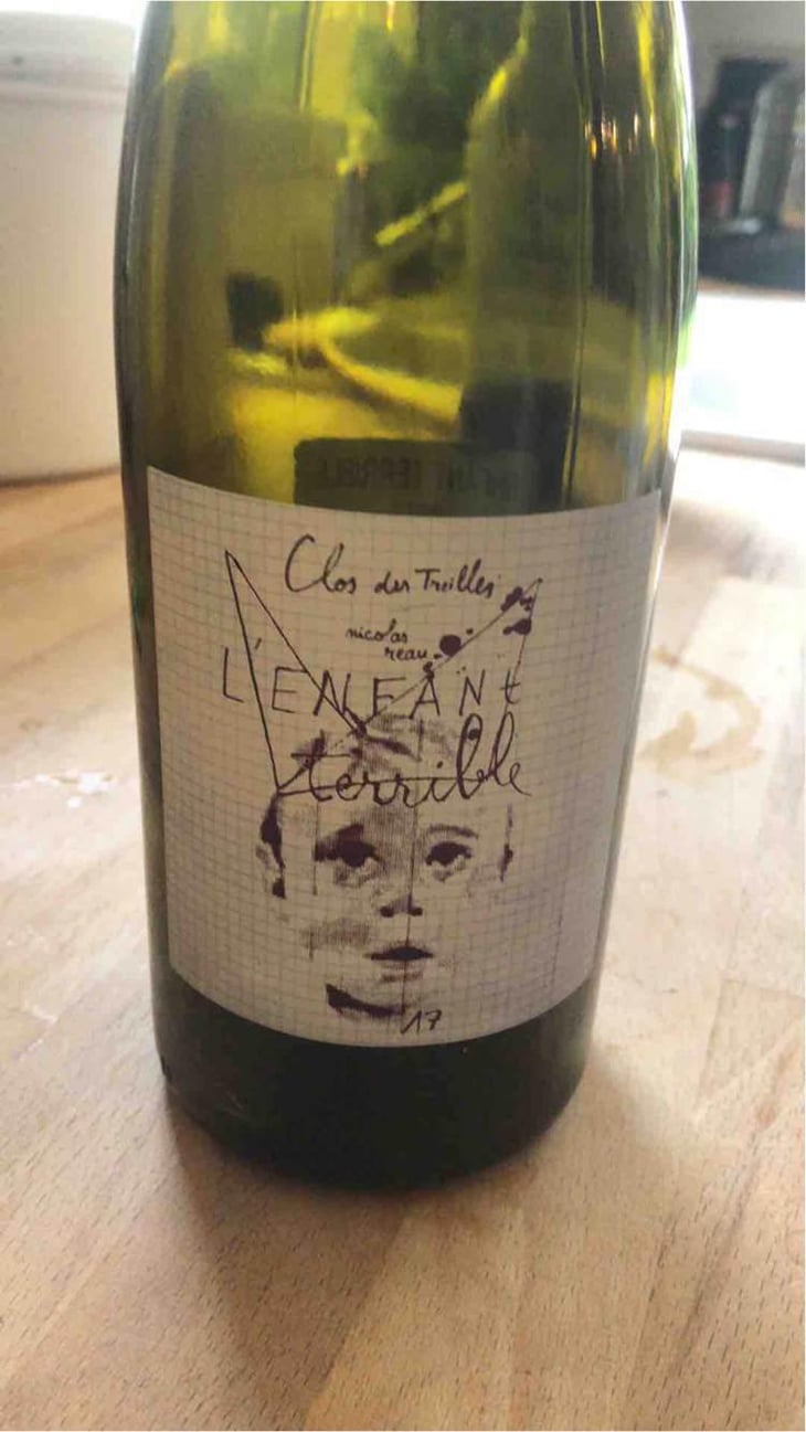 L'Enfant Terrible (2017 label) - Le Clos des Treilles - Nicolas Reau 