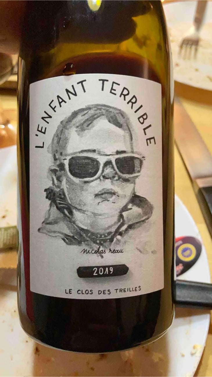 L'Enfant Terrible (2019 label) - Le Clos des Treilles - Nicolas Reau -2019