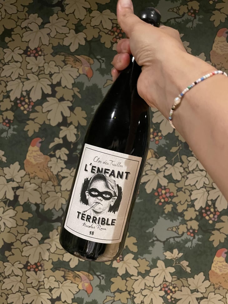 L'Enfant Terrible (2018 label) - Le Clos des Treilles - Nicolas Reau -2018