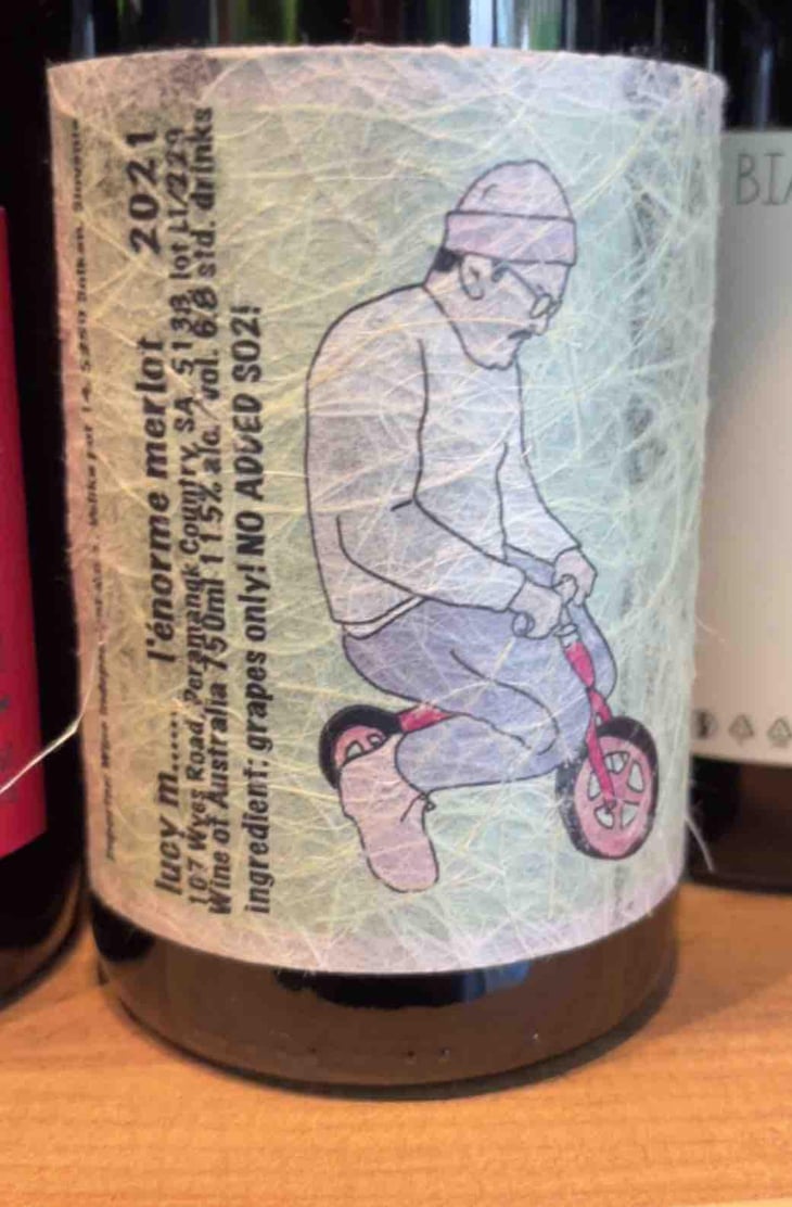 L'énorme Merlot - Lucy Margaux Vineyards - Anton Van Klopper 