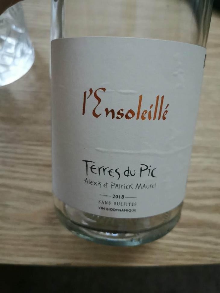 L'ensoleillé Rosé - Terres Du Pic - Patrick & Alexis Maurel 