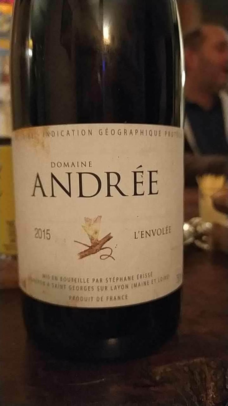 L'Envolée - Domaine Andrée - Stéphane Erissé 