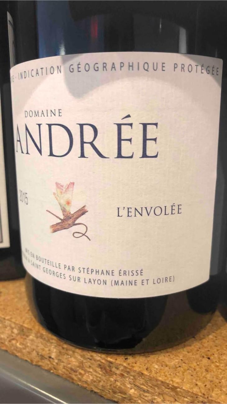 L'Envolée - Domaine Andrée - Stéphane Erissé 