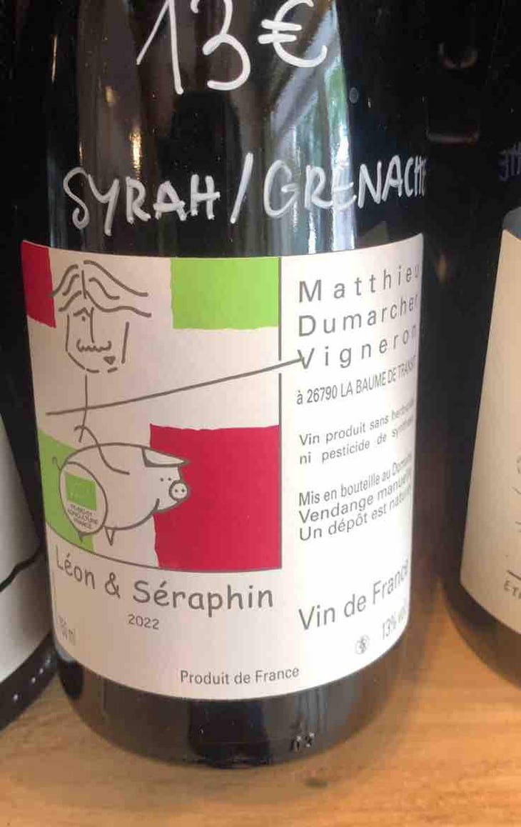 Léon & Séraphin - Domaine Matthieu Dumarcher - Matthieu Dumarcher 