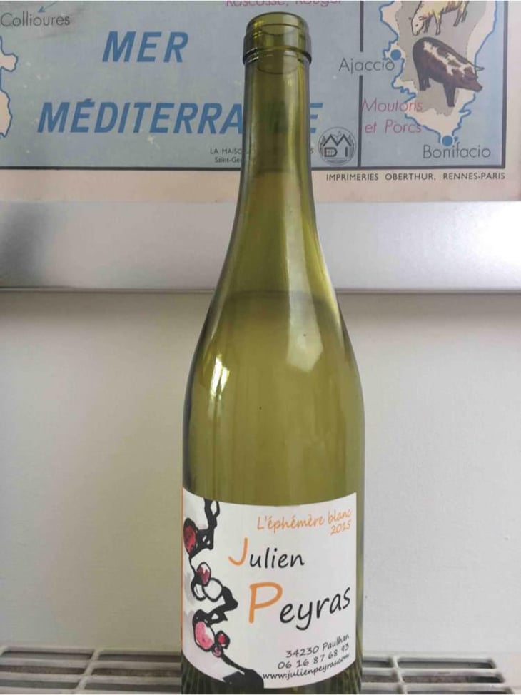 L'Éphémère Blanc - La Dame Jeanne - Julien Peyras 
