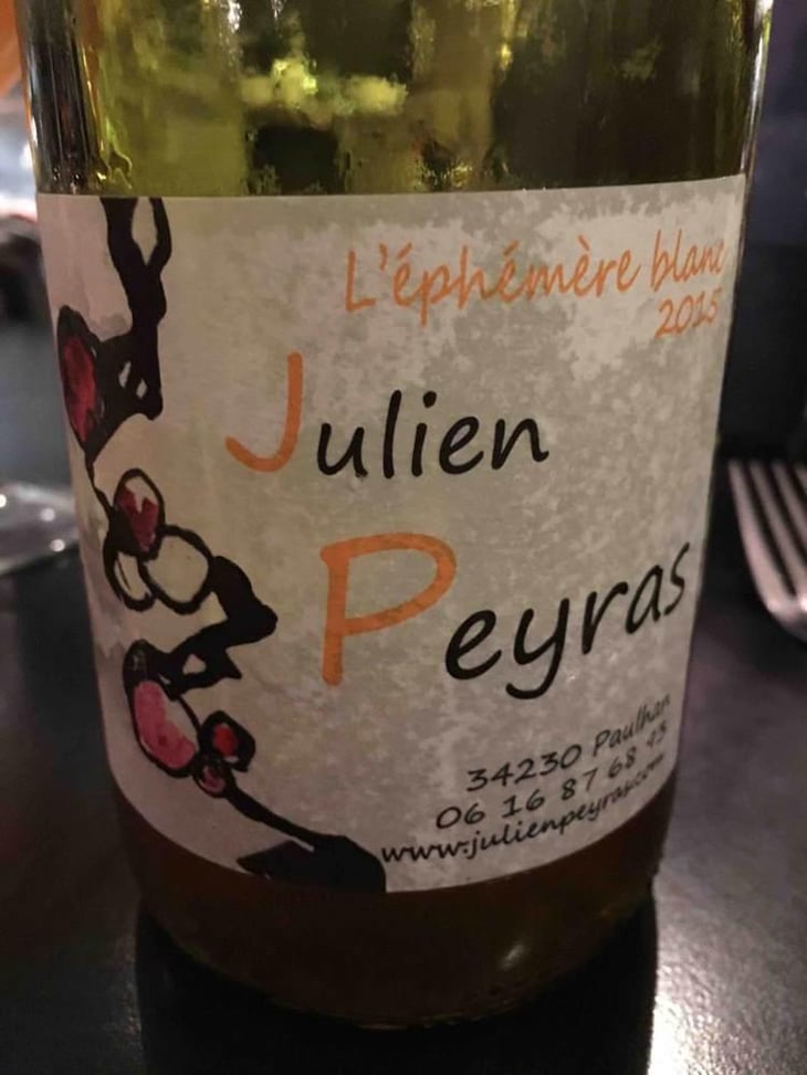 L'Éphémère Blanc - La Dame Jeanne - Julien Peyras 