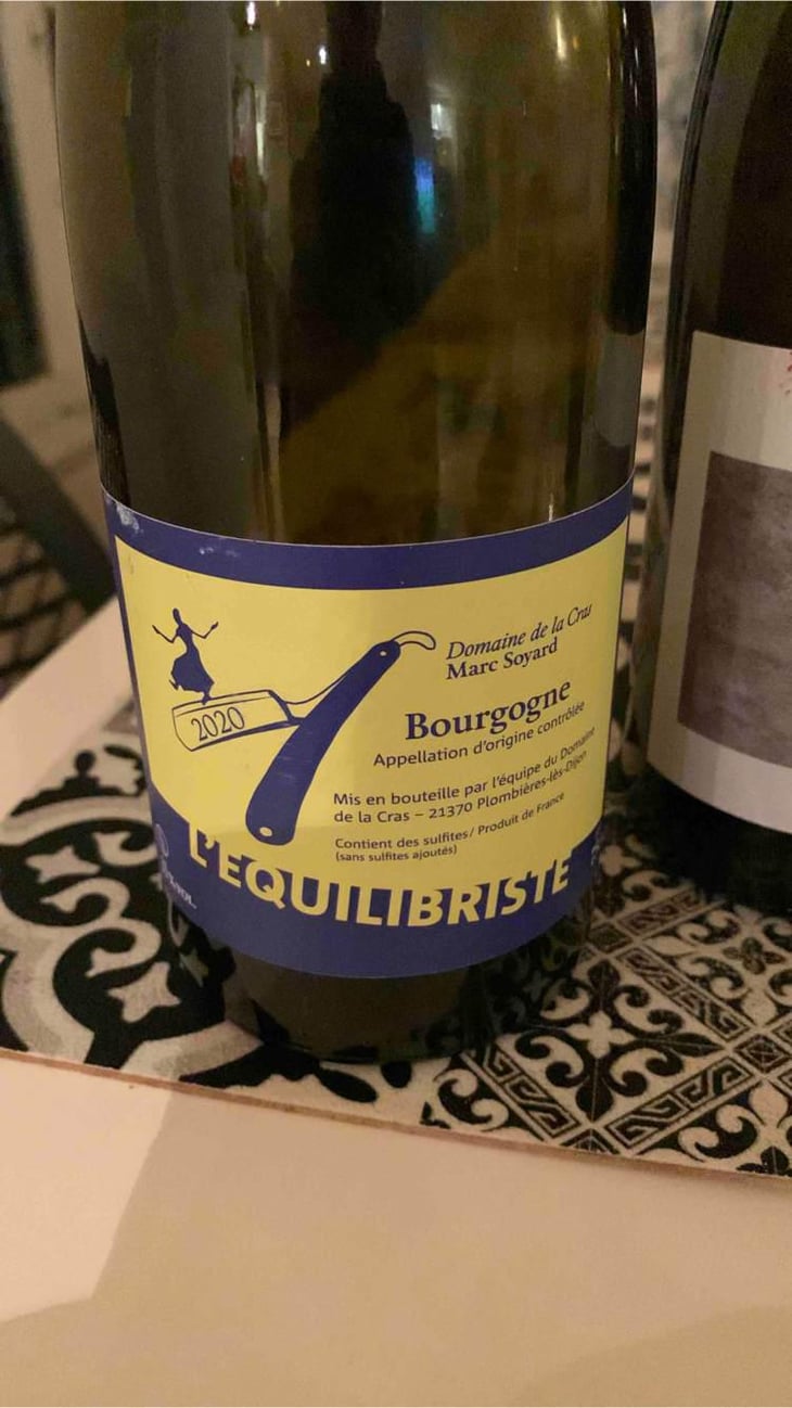 L'Équilibriste Rouge - Domaine de la Cras - Marc Soyard 