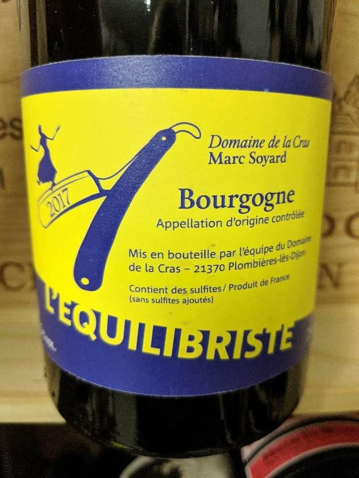 L'Équilibriste Rouge - Domaine de la Cras - Marc Soyard 