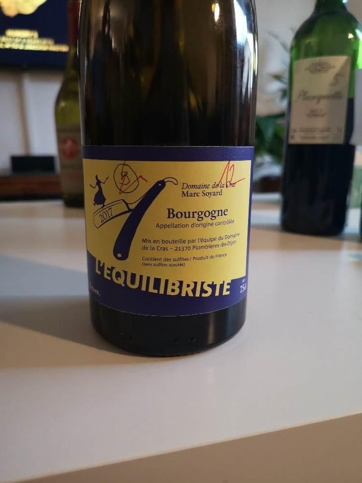 L'Équilibriste Rouge - Domaine de la Cras - Marc Soyard 