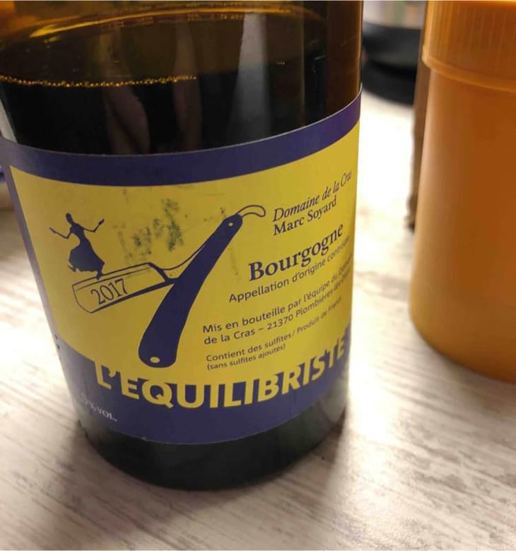 L'Équilibriste Rouge - Domaine de la Cras - Marc Soyard 