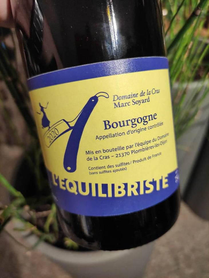 L'Équilibriste Rouge - Domaine de la Cras - Marc Soyard 